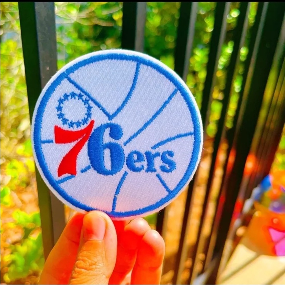 Iron on patch-NBA basketball Team-Philadelphia 76ers-C1